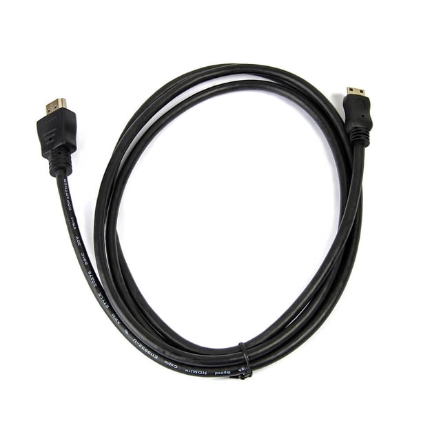 Cable Mini HDMI macho a HDMI macho Manhattan Blindado Negro 1.8 m 304955
