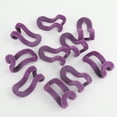 thumbnail image 4 of Youkk 10Pcs/Lot Mini Flocking Clothes Hanger Easy Hook Closet Organizer Clothes Hanger Color Random, 4 of 9