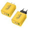 thumbnail image 4 of Lttoisl Universal 65W USB-C PD Wall Charger with Quick Charge 3.0, Triple-Port USB Adapter, Fast Power Delivery for iPhone, Android & Tablets, Compact Travel Design, 4 of 8