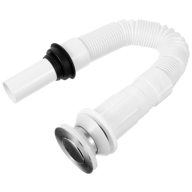 Tubo de desagüe flexible para lavadora, extensión de manguera de desagüe, suministro de tubería de alcantarillado