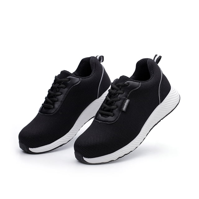 Zapatos de seguridad Zapatos de seguridad con punta de acero Zapatos de protección laboral para hombres, mujeres, zapatillas de trabajo, transpirables, ligeros, industriales y de construcció 1 1