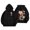 #04-Black, variant on YAYUBA Women's Graphic Hoodies Japanese Hoodie Top Oversized Long Sleeve Anime Pullovers Sweatshirts Size S, Grey