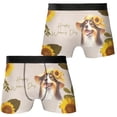 thumbnail image 3 of Happy Women's Day Border Collie Sunflower Vintage Proud Mom All Over Print Boxer Briefs Underwear for Men Dad Borders Dog Lovers Gifts Idea - 02030, 3 of 6