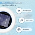 thumbnail image 2 of Solar Pool Cleaner Floating Water Cleaner and Purifier,Solar Powered Up to 35,000 Gal,for  and Salt Water Pools, 2 of 7