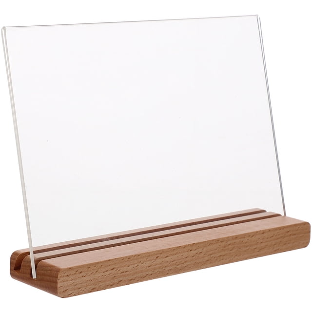 Sign Display Board Label Showing Stand Price Holder Tag Rack Display Board for Restaurant