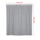 thumbnail image 5 of Cortinas de ducha impermeables 3D Cortina de baño de lino Decoración de baño Tipo 2 180x180cm Methold HA6767-02B, 5 of 6