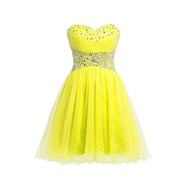 Bealegantom-vestido de fiesta de tul con cuentas, minivestido de fiesta de graduación, corte en A, QA2022-13