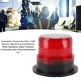 thumbnail image 3 of Solar Safety Strobe Light, Solar Beacon Light Versatile  for Traffic Red, 3 of 7