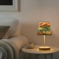 thumbnail image 6 of YAZAOO Table Lamp Creative Summer Serenity Pattern Simple Pattern Night Light, 6 of 8