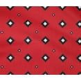 thumbnail image 5 of oneOone Tissu en Coton Flex Rouge, Tissu pour Robe, Tissu Imprimé au Mètre, 40 Pouces de Large, 5 of 5