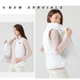 thumbnail image 6 of Heated Vest Fast Warm Up 9 Heat Zones Smart Charging Zip Up Vest Female Piece Heating Usb Winter Outdoor Heating Clothing Thermal Vest Tops for Women, 6 of 8