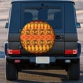 thumbnail image 5 of Traditional African Ethnic Design Spare Tire Cover for Prado Pajero 4WD 4x4 RV Car Wheel Protector 14" 15" 16" 17"h, 5 of 5
