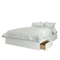 thumbnail image 2 of Nexera Origin 3 Piece Bedroom Set, Bark Grey & White, 2 of 12