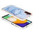 thumbnail image 3 of Designed for Samsung Galaxy A05s Marble Case, Ultra Thin Girls Women Plating Marble Designed Flexible Soft TPU IMD Marble Protective Case Cover for Samsung Galaxy A05s - Blue, 3 of 11