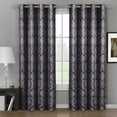 thumbnail image 1 of Aryanna Jacquard Grommet Top Curtain Panel Pair (set of 2), 1 of 1