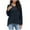 Blue, variant on VBVC No Boundarie Women's V-Neck Slimming Sweatshirts,Long Sleeve Pullover Tops For Women,Ladies' Pluz Size Fit Shirts,Army Green,Size M