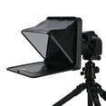 thumbnail image 2 of Teleprompter plegable teleprompter TC7 portátil negro fuerte compatibilidad con soporte de zapata fría para tabletas de 79 pulgadas para cámara SLR para teléfono ANGGREK Otros, 2 of 8
