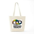 thumbnail image 6 of CafePress - Marriage Equality Tote Bag - Unisex Canvas Tote Bag, Beige, 1-Piece, 6 of 7