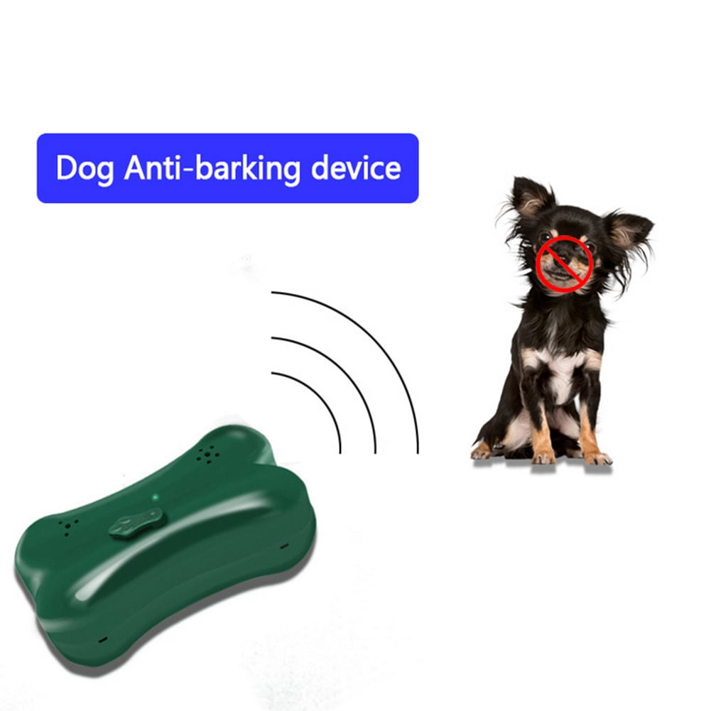 HERCHR Bark Trainer, Ultrasonic Smart Dog Antibarking Device Portable