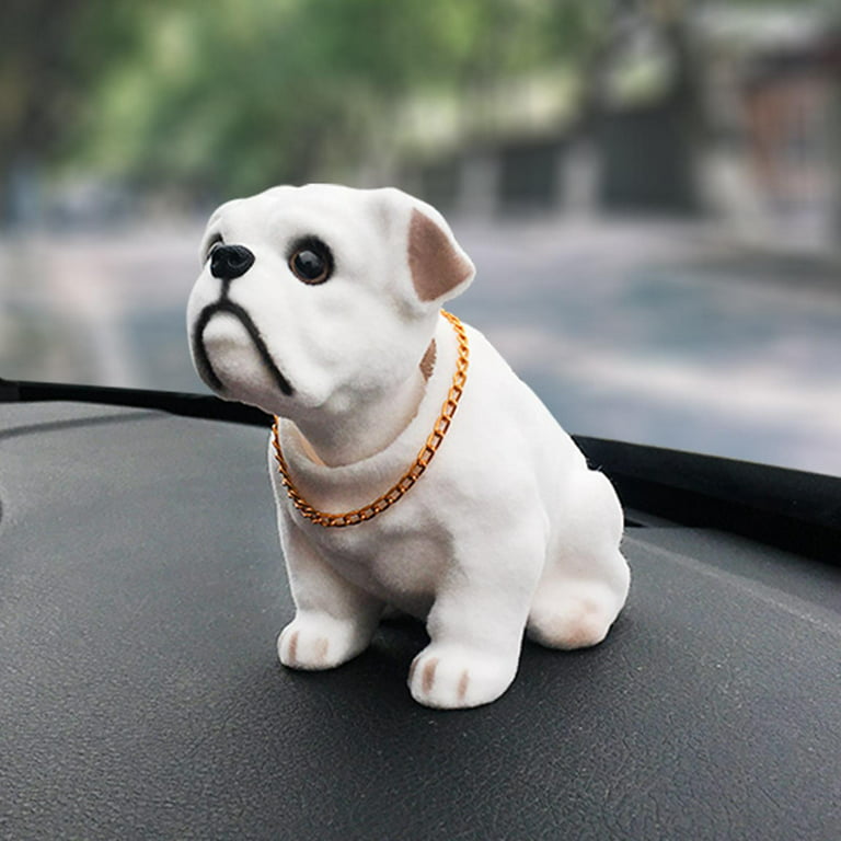 Car Ornament Dog Shaking Keep The Dog's Rhythm Car Styling Cute Bobblehead  Dog Doll Shakes Head for Car Interior Decoration 6 Styles