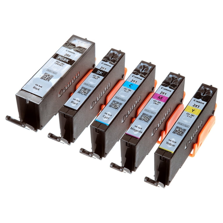 2075C006 (PGI-280; CLI-281) Ink, Black XL/Black/Cyan/Magenta/Yellow 2075C006 (PGI-280; CLI-281) Ink, Black XL/Black/Cyan/Magenta/Yellow