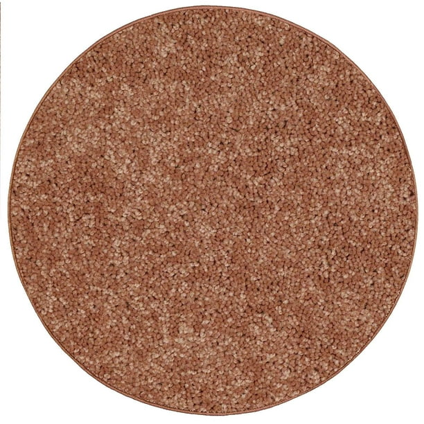 Home Queen Pet Friendly Area Rugs Rust - 6' Round