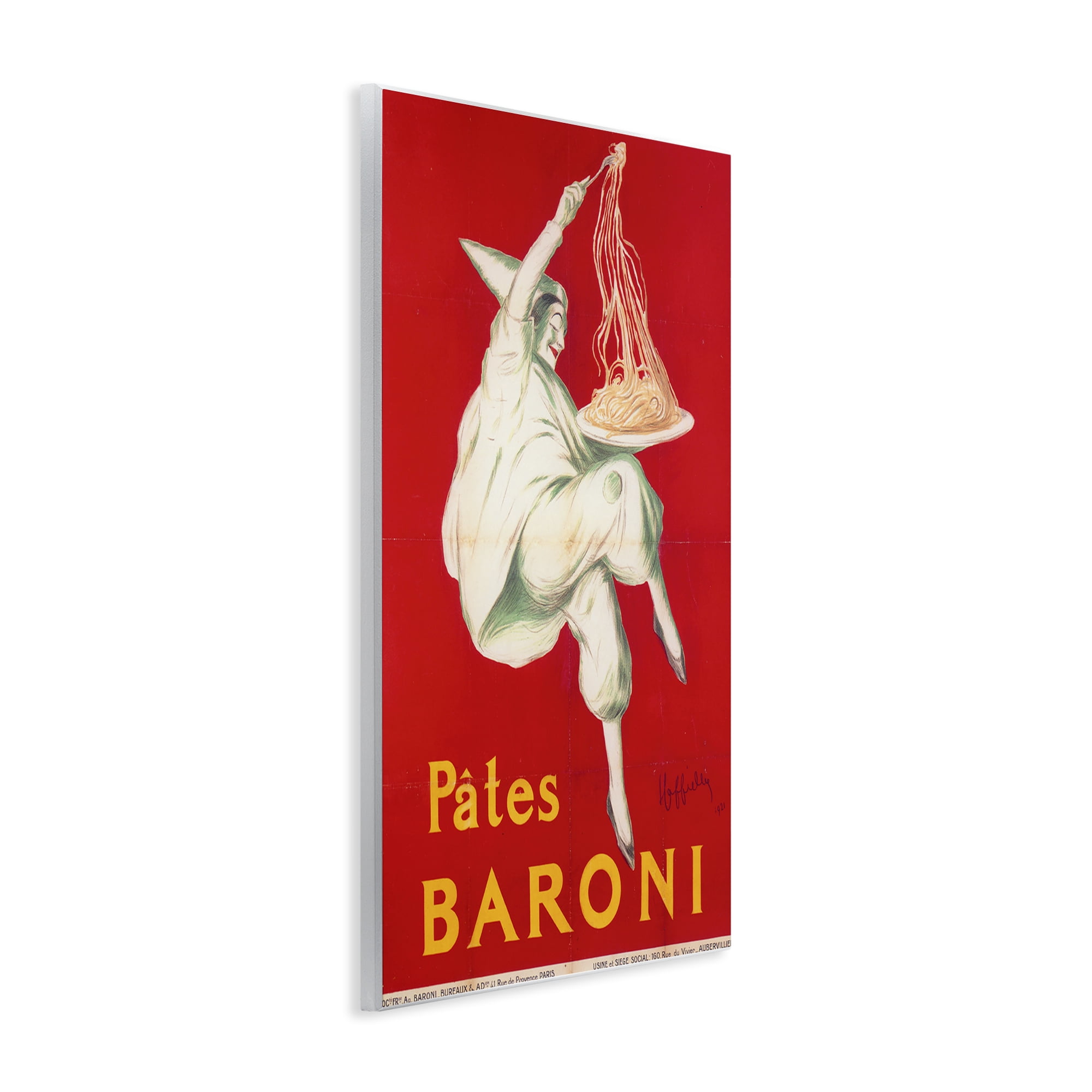 Stupell Industries Pates Baroni Advertisement Wall Plaque Art, design by Vintage Hustle