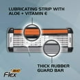 thumbnail image 5 of BIC Flex 5 Refillable Refill Razor Cartridges for Men, Long-Blade Razors for a Smooth and Comfortable Shave, 4 Refill Cartridges, 5 of 9