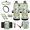 Floral Pattern, variant on HUIACONG 14 Pack Frog Pattern Car Interior Set, Comfort Personalized Automotive Interior Accessories, Suitable for Vans Cars SUVs