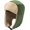 Green, variant on Unisex Winter Hats with Ear Flaps  Trapper Hat Aviator Windproof Ski Cap Buckle Closure Ushanka Outdoor