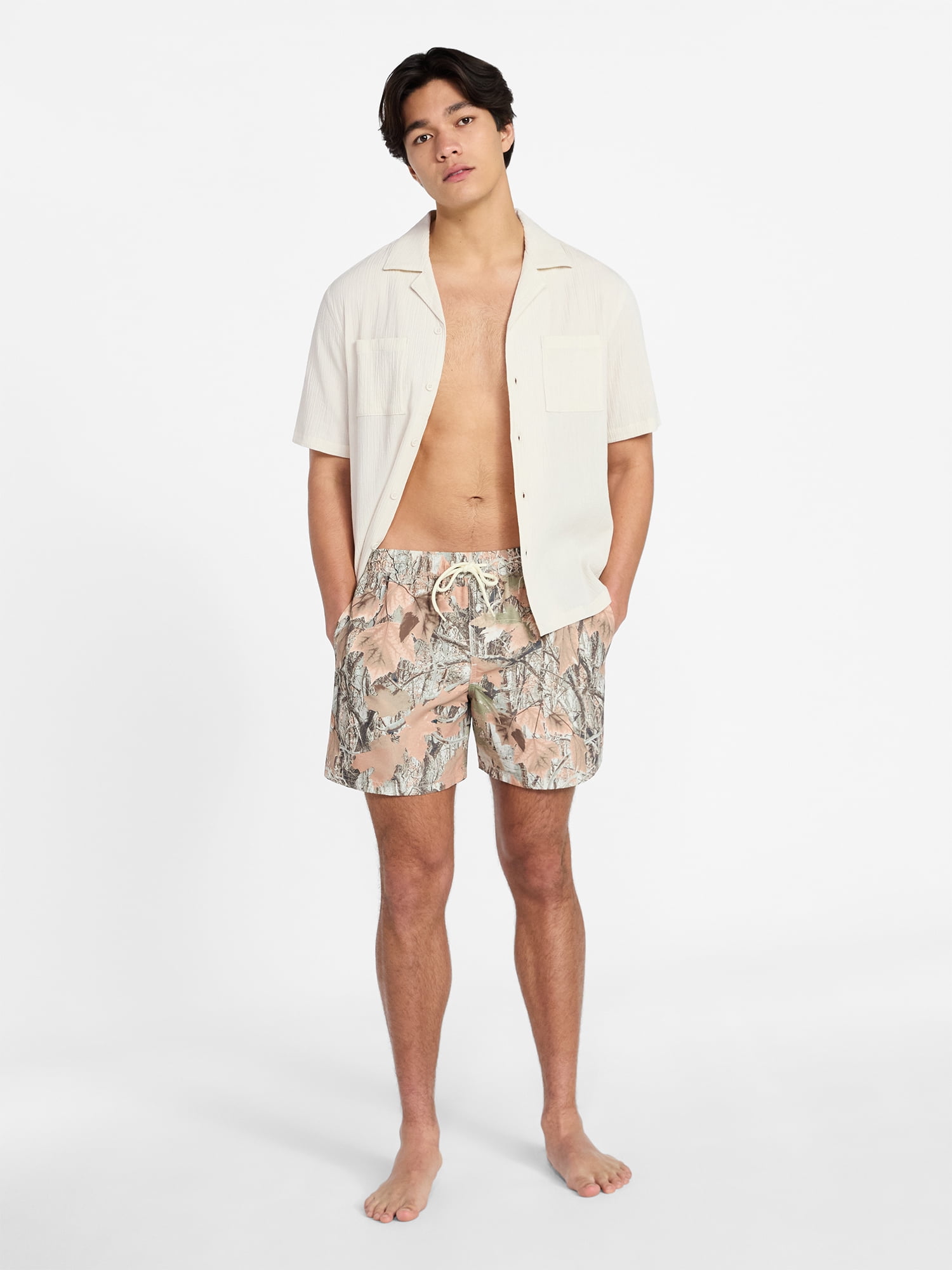 No Boundaries Swim Trunks, 5" Inseam, Men's S-5XL
