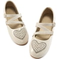 thumbnail image 6 of Ablanczoom Girls Flats for Dress: Sandals Girl Ballet Flats Wedding Party School Shoes, 6 of 6