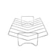 thumbnail image 2 of Outdoor Barbecue Stainless Steel Rack V-shaped Rack Suitable For Deep Fryer Barbecue Stalls, 2 of 9