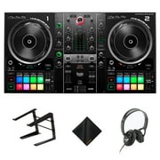Hercules DJ Control Inpulse 500 Portable Controller+Headphones+Laptop Stand Kit