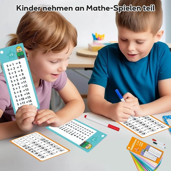 Multi Math Flash Cards Addition, Subtraction, Multiplication, & Division Flashcards Table Flash Cards for Classroom Home Fun Games Chart