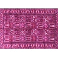 thumbnail image 1 of Ahgly Company Indoor Rectangle Persian Pink Traditional Area Rugs, 7' x 10', 1 of 4