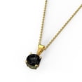 thumbnail image 2 of Collar para Mujer con Cristal Swarovski Solitario– Bañado en Oro 14k- Collar Elegante y Brillante-Collares de Mujer de Moda- Joyería para Mujer de Moda- Regalo especial Ortiz Espinosa Temporada, 2 of 3