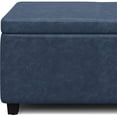 thumbnail image 4 of Homestock Rustic Romance Wide Rectangle Storage Ottoman Bench, 4 of 42