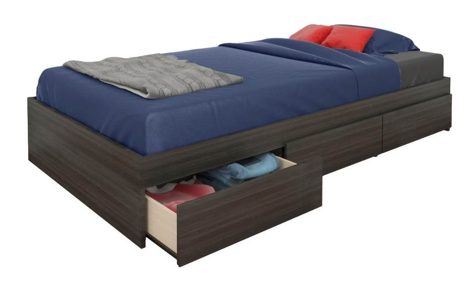 EcoFriendly Reversible Storage Bed with Drawers