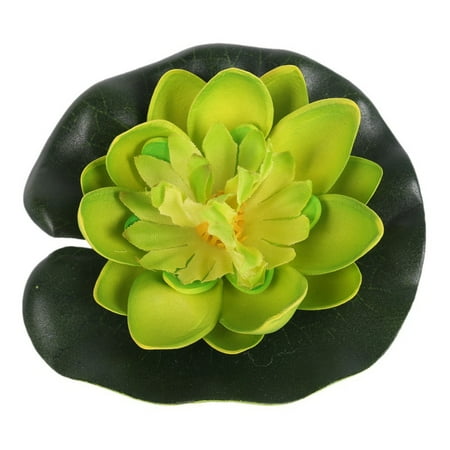 ENJOY 5Pcs Home Foam Artificial Flower Lotus Flowers Water Lily Floating Pool