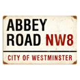 thumbnail image 1 of Abbey Road Street Signs Vintage Metal Sign, 1 of 1