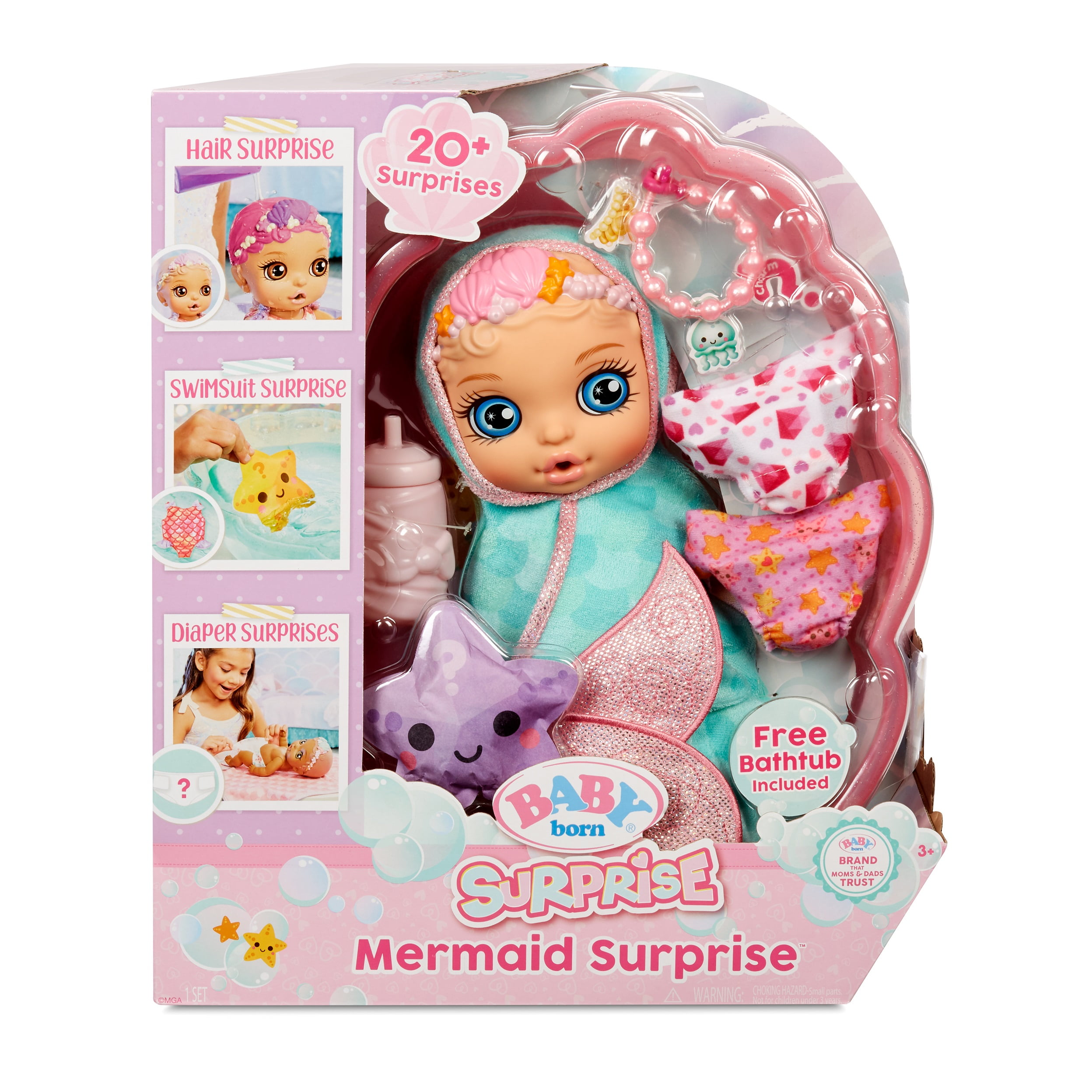 baby born mermaid