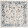thumbnail image 2 of SAFAVIEH Charleston Tangier Floral Area Rug, Ivory/Blue, 6'7" x 6'7" Square, 2 of 9