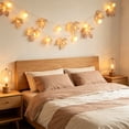 thumbnail image 6 of Clearance! Artificial Maple Leaf Pumpkin Garland String Light for Fall Harvest Home Decor Living Room Tabletop Fireplace Mantel Shelf Halloween Thanksgiving Decorations, 6 of 7