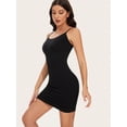 thumbnail image 3 of Seamless Adjustable Strap Sexy Bodycon Dress With Shapewear Function For Plus Size Women, 3 of 5
