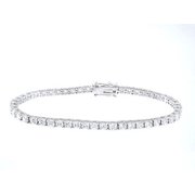 925 Silver Simulated Diamond Bracelets For Women, Elegant Mom Bracelet