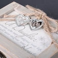 thumbnail image 3 of Cottage Garden Sister Always Heart Natural Taupe Wood Locket Petite Music Box Plays How Great Thou Art, 3 of 3