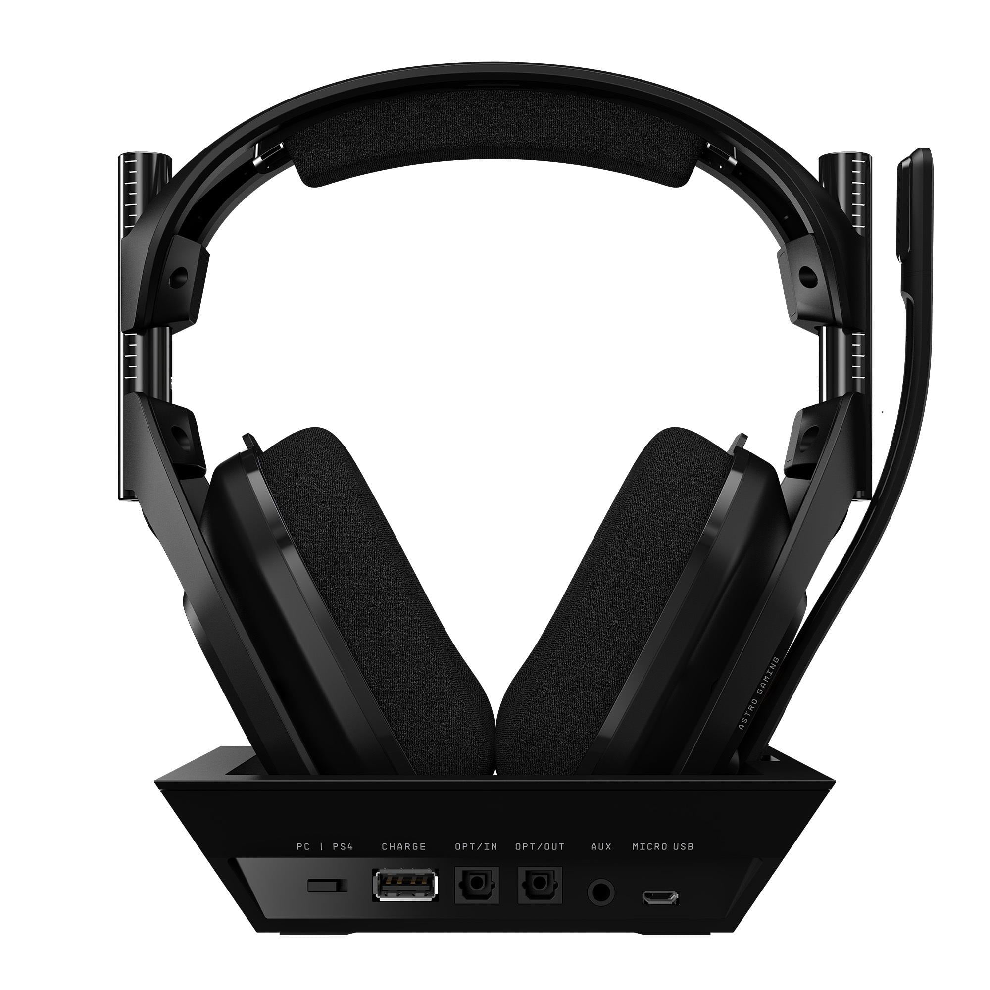 Larry Belmont chokolade Regeringsforordning ASTRO Gaming A50 Wireless Headset For PlayStation 4/5 with Base and HDMI  Adapter - Walmart.com