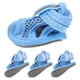 thumbnail image 5 of 4 Piezas De Verano Transpirable Mascotas Botas Para Perros Sandalias De Malla Zapatos Para Perros Zapatillas Antideslizantes Suministros Para Mascotas (Azul) - Tamaño 1, 5 of 5