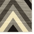 thumbnail image 4 of Claremont X's Black/Grey Rug, Multiple Sizes, 4 of 4